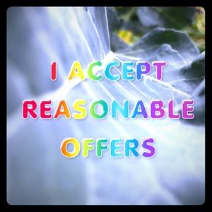 I’m accepting offers!!!